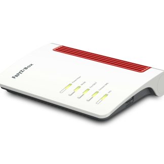 FRITZ! Box 5530 Fiber – WiFi 6 Router mit integriertem Glasfasermodem, bis zu 3 Gbit/s