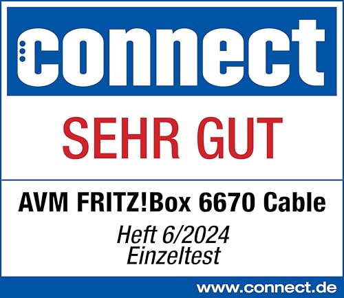 AVM FRITZ! Box 6670 Cable Router – DOCSIS 3.1 Modem, WiFi 7, 2.5G LAN, Zigbee-Integration – Bild 3