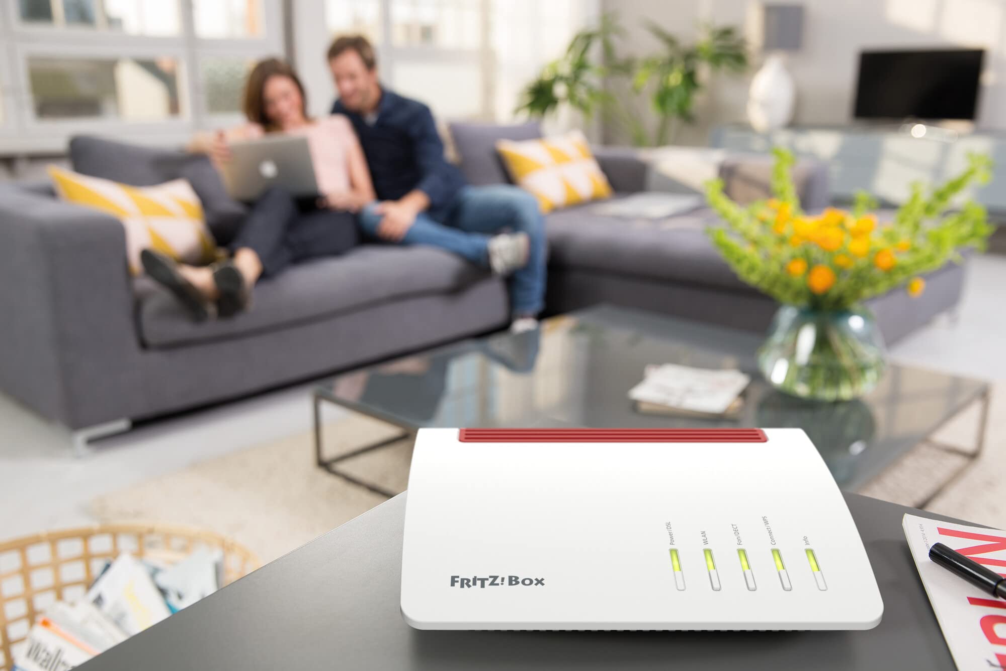 FRITZ! Box 7590 – WLAN AC+N DSL Router mit Mesh, DECT-Basis & Media Server – Bild 3