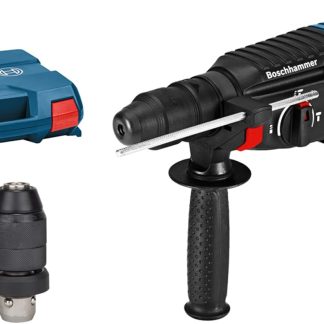 Bosch PRO Bohrhammer GBH 2-26 F (Leistung 830 Watt, Wechselfutter SDS-plus, inkl. Zusatzhandgriff, Tiefenanschlag, Maschinentuch, Schnellwechselbohrfutter, Handwerkoffer)