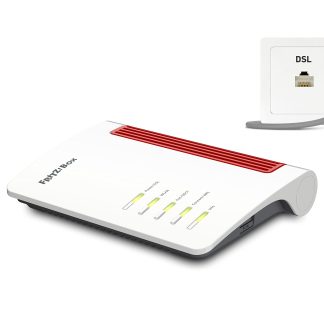 FRITZ! Box 7510 – WLAN Router mit Wi-Fi 6, VDSL Supervectoring & Mesh