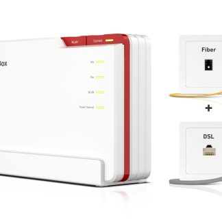 FRITZ! Box 5690 Pro – Premium WLAN Router mit Wi-Fi 7, Glasfaser & DSL