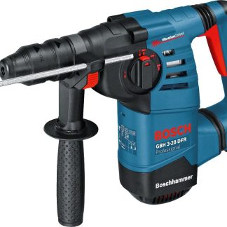 Bosch Professional perforateur GBH 3-28 DFR (avec chiffon, mandrin automatique 13 mm, mandrin interchangeable SDS plus, poignée auxiliaire, tube de graisse, coffret)