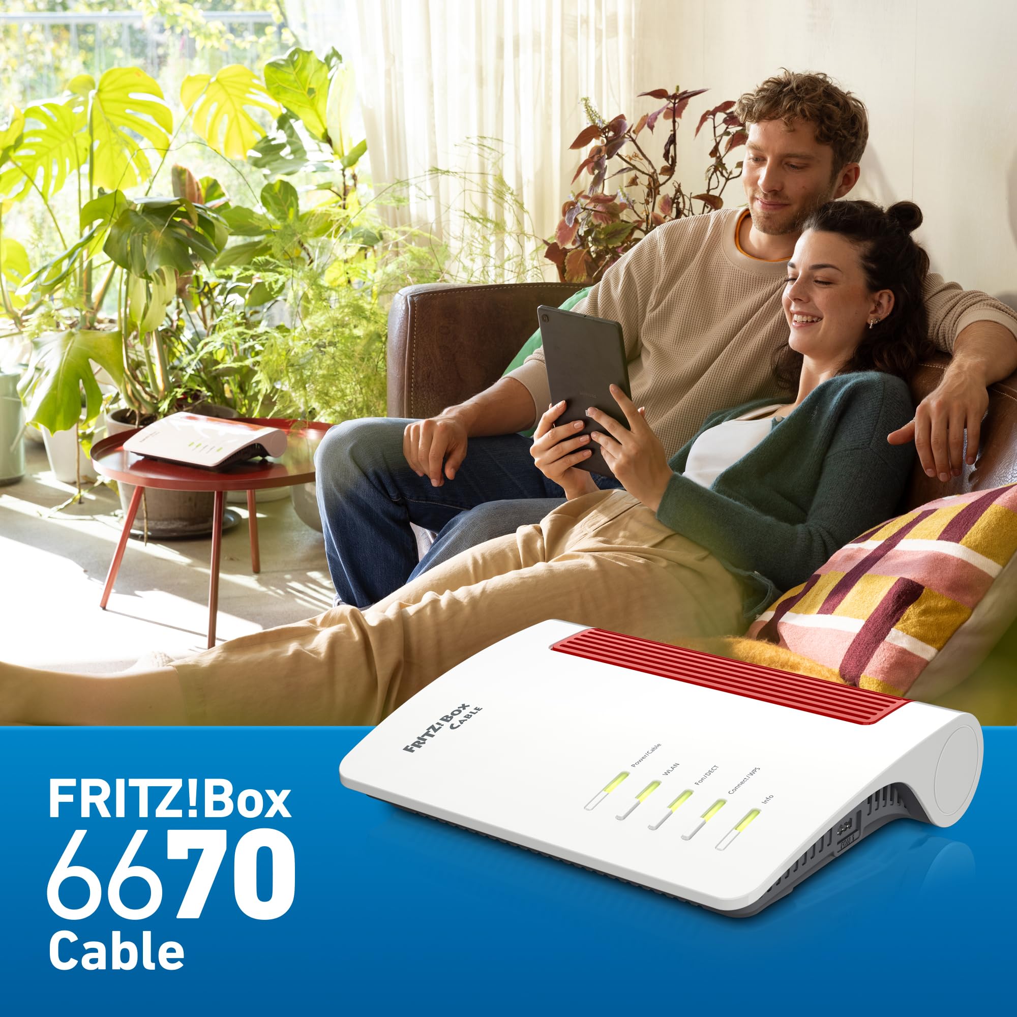 AVM FRITZ! Box 6670 Cable Router – DOCSIS 3.1 Modem, WiFi 7, 2.5G LAN, Zigbee-Integration – Bild 4