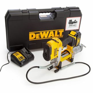 DeWalt DCGG571M1-GB 18v XR Akku Fettpresse inkl. 1x 4.0Ah Akkus