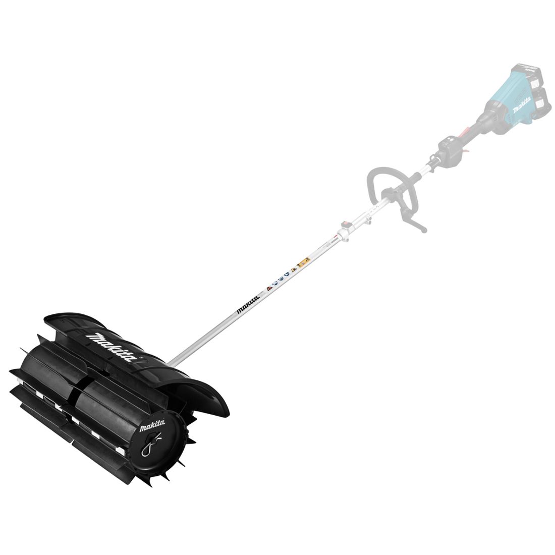 Makita SW400MP Split-Shaft Multifunktionswerkzeug Kehrbürsten-Aufsatz nur für DUX60 / UX01G – Bild 3