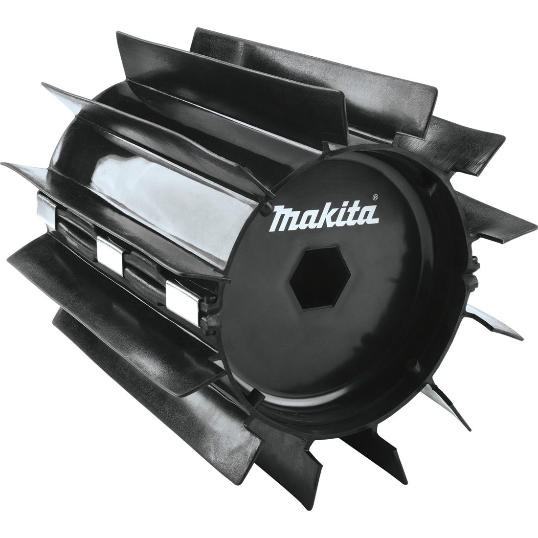 Makita SW400MP Split-Shaft Multifunktionswerkzeug Kehrbürsten-Aufsatz nur für DUX60 / UX01G – Bild 4