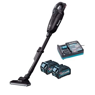 Makita CL002GD205 40v Max XGT Akku bürstenlos Staubsauger Schwarz inkl. 2x 2.5Ah Akkus