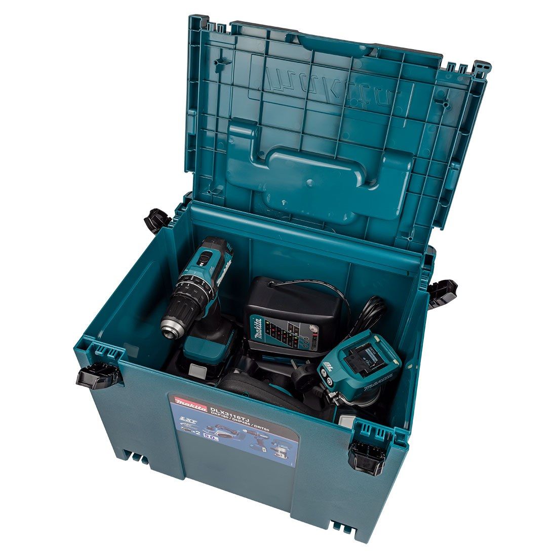 Makita DLX3116TJ 18v LXT Akku Dreierset DHP485, DRT50 & DKP180 inkl. 2x 5.0Ah Akkus – Bild 5