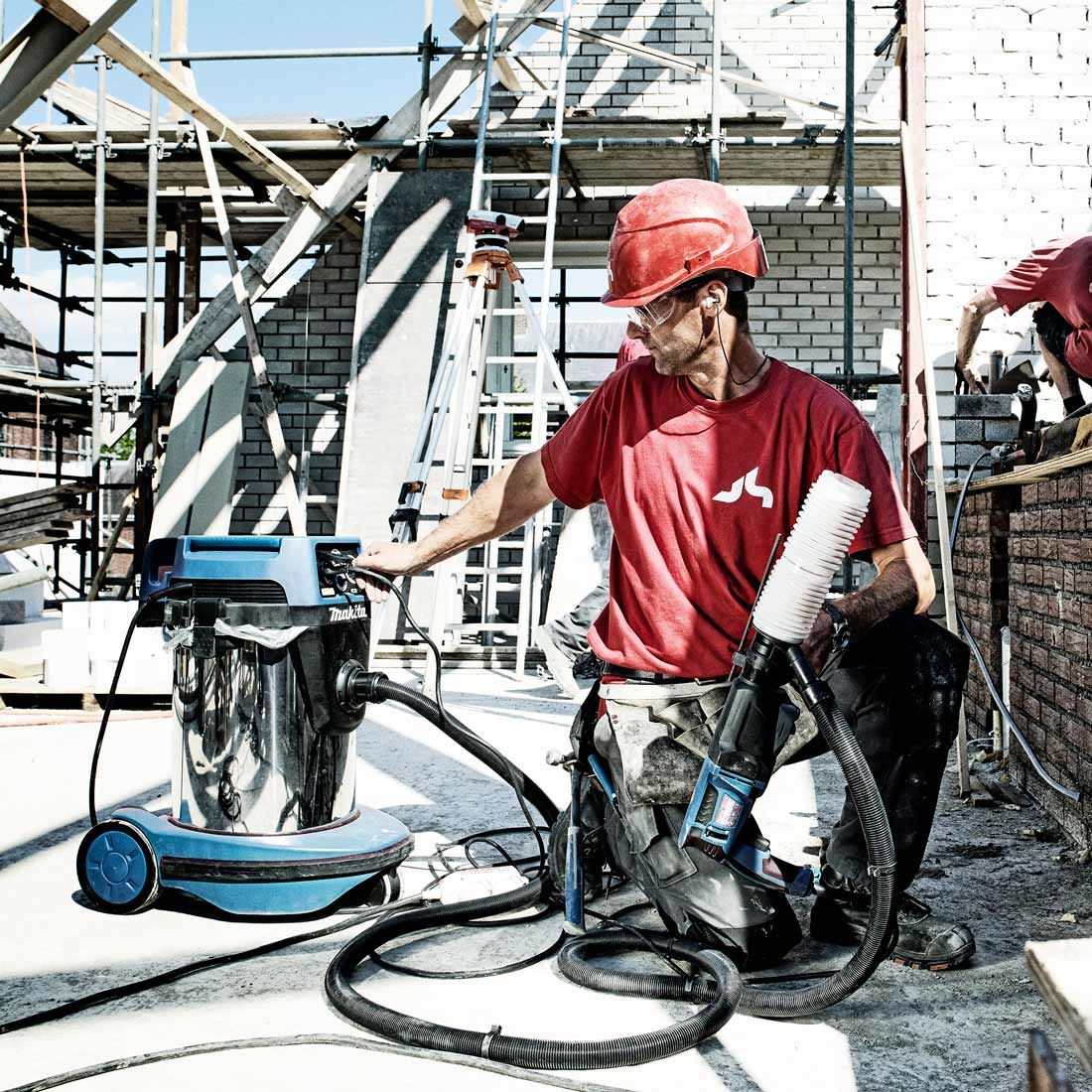 Makita VC3211MX1 Nass-/Trocken M-Class 32 Litre Staubabsaugung – Bild 2